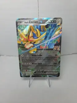 Hop's Zacian ex SVP193 Sv: Scarlet & Violet Black Star Promo Cards Holo - Image 1