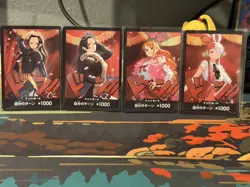 DON !! Nami Hancock Robin Uta 4 set Heroines Edition ONE PIECE Card Japanese - Image 2