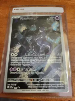 Pokemon Mewtwo 052 Scarlet & Violet Promo Holo Card 2023 TCG English - Image 1