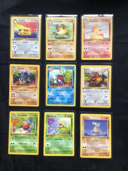 Pokemon Cards: 1st Edition Jungle Complete Uncommon/Common Set - Image 3