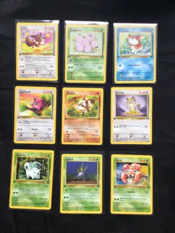 Pokemon Cards: 1st Edition Jungle Complete Uncommon/Common Set - Image 5