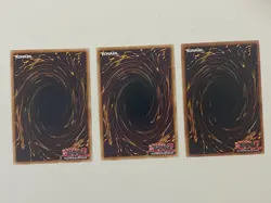 Yugioh - Armored Zombie x 3 - LP - Plus Free Holographic Card - Image 2