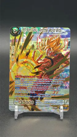 SS Son Goku, Another World Blitz SPR Dragon Ball Super ccg card game - Image 1