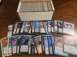 500+ BLUE MTG Magic the Gathering Cards Lot 40+ Mythics Rares Uncommons Commons - Image 1