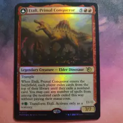 Etali, Primal Conqueror Foil NM Condition MOM Magic Gathering #137 - Image 1