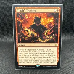 Magic: The Gathering LP Tibalt's Trickery Kaldheim Red Rare Instant Regular 153 - Image 1