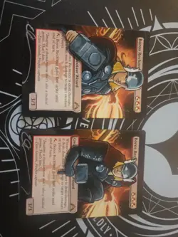 ALTERED ART BOROS RECKONER X2. HAND PAINTED THOR ART! - Image 1