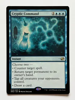Cryptic Command Modern Masters Regular #043 Magic The Gathering LP - Image 1