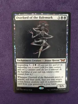 MTG Overlord of the Balemurk Duskmourn: House of Horror Foil NM - Image 1