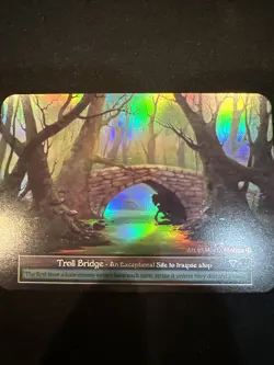 Sorcery Tcg Arthurian Legends Foil Troll Bridge - Image 1