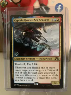 1x Captain Howler, Sea Scourge NM Eng MTG - Aetherdrift - Image 1
