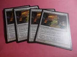 Chosen by Heliod x4 MTG Theros White Common Enchantment NM - Image 1