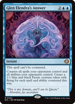 Normal - Glen Elendra's Answer - 52 - Lorwyn Eclipsed - NM - Image 1