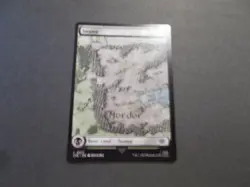 Swamp 277 x1 MTG Lord of the Rings Black Common Land NM/M - Image 1