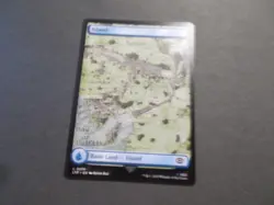 Island 274 x1 MTG Lord of the Rings Blue Common Land NM/M - Image 1