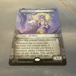 Twilight Diviner MINT Showcase 315 Lorwyn Eclipsed ECL MTG Rare Unplayed Regular - Image 2