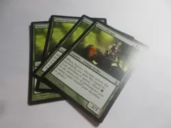 Nylea's Disciple x4 MTG Theros Green Common Creature NM - Image 1