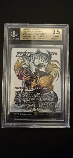Knights of San d'Oria - Ranger-Captain of Eos Foil Final Fantasy BGS 9.5 Graded - Image 1