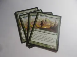 Voyaging Satyr x4 MTG Theros Green Common Creature NM - Image 1