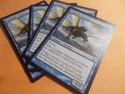 Coastline Chimera x4 MTG Theros Blue Common Creature NM - Image 1