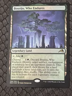 Boseiju, Who Endures Kamigawa: Neon Dynasty MTG foil LP - Image 1