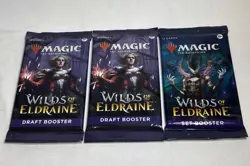 Magic the Gathering Wilds of Eldraine Draft(2) and Set Booster(1) Pack Sealed - Image 1