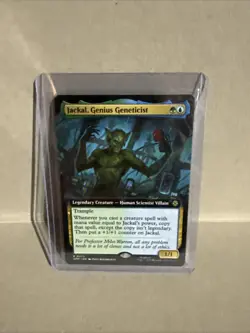 MTG - Jackal, Genius Geneticist (Extended Art) Marvel's Spider-Man Regular - Image 1