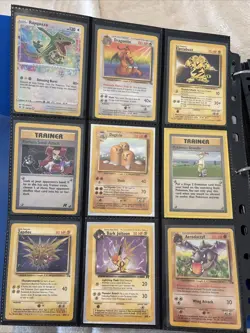 Vintage Pokemon Card Lot 120 Cards (binder not included) - Image 1