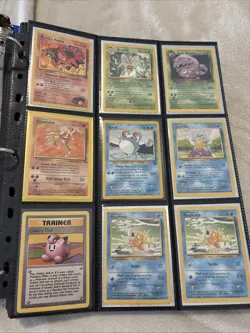 Vintage Pokemon Card Lot 120 Cards (binder not included) - Image 2