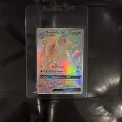 Pokemon TCG Dragonite GX SM151 Rare Holo Card 250 HP - Image 1
