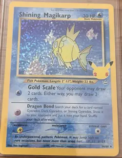 Pokemon Shiny Magikarp. Promo Holo Card!! Great Condition Card!! Shiny Week - Image 1