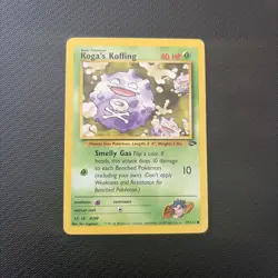 Pokemon TCG Koga's Koffing Gym Challenge 79/132 Common Unlimited LP - Image 1