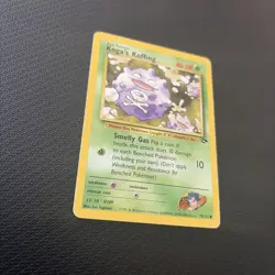 Pokemon TCG Koga's Koffing Gym Challenge 79/132 Common Unlimited LP - Image 2
