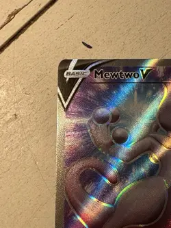 Mewtwo V SWSH229 SWSH: Sword & Shield Pokemon Go Promo Card - Full Art Holo - NM - Image 2