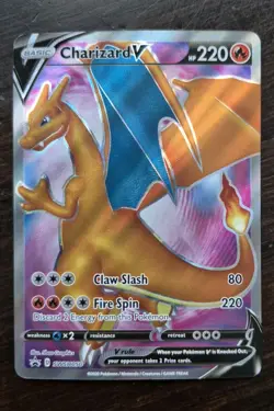 Charizard V - SWSH050 - Pokemon Sword & Shield Promo Ultra Rare NM - Image 1