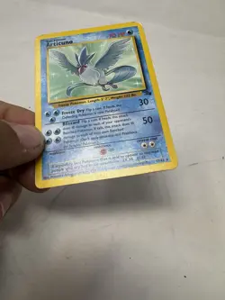 Pokemon Vintage Articuno Fossil 17/62 Non-Holo Rare HP WotC - Image 2