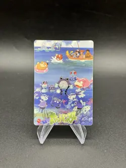 Meowth Dragonite Holo Pokemon Vintage Pocket Monsters Vending Prism Sticker 98 - Image 2