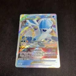 Pokemon TCG Glaziola V Star Full Art Holo Promo SWSH197 Near Mint Deutsch - Image 1