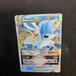 Pokemon TCG Glaziola V Star Full Art Holo Promo SWSH197 Near Mint Deutsch - Image 3