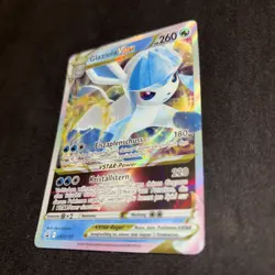 Pokemon TCG Glaziola V Star Full Art Holo Promo SWSH197 Near Mint Deutsch - Image 4