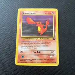 Pokemon TCG Charmander Team Rocket 50/82 - Image 1