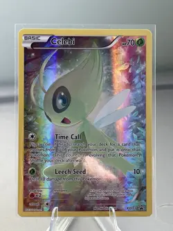 Celebi Full Art Holo XY111 Black Star Promo Pokemon XY Generations - Image 1