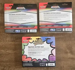 NEW Pokemon Ascended Heroes Tech Sticker Collection Gastly + 2 Pris. Evol READ - Image 2