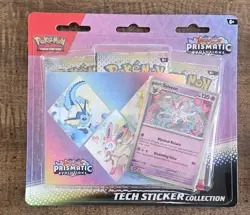 NEW Pokemon Ascended Heroes Tech Sticker Collection Gastly + 2 Pris. Evol READ - Image 3