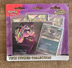 NEW Pokemon Ascended Heroes Tech Sticker Collection Gastly + 2 Pris. Evol READ - Image 5