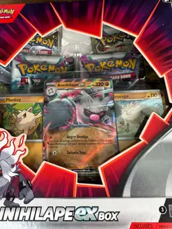 Pokemon TCG Annihilape EX Box - 4 Booster Packs- Sealed 820650852459 - Image 3