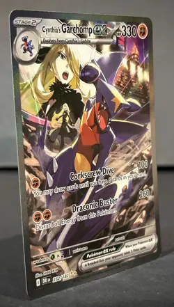 Cynthia’s Garchomp Ex 232/182 Pokemon Destined Rivals SIR Near Mint / Pack fresh - Image 2