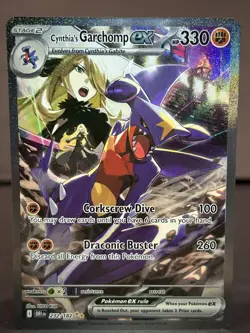Cynthia’s Garchomp Ex 232/182 Pokemon Destined Rivals SIR Near Mint / Pack fresh - Image 4