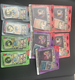 lot of Pokemon Ascended Heroes Tech Sticker Collection x 5 2 Pack Blister x 4 - Image 1