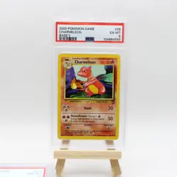 Base Set II 2 Charmeleon 35 PSA 6 2000 Pokemon game - Image 1